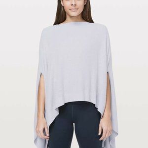 Lululemon Forward Flow Cape Poncho White
